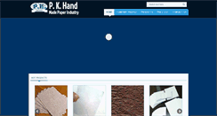 Desktop Screenshot of pkhandmadepaper.com